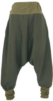 Guru-Shop Pluderhose olivegrün