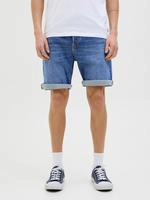 jack & jones 12269612, jack & jones Regular Fit Jeansshorts mit Umschlag Modell