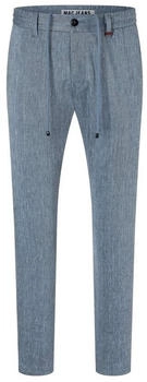 MAC Lennox Sport Linen Stretch blau