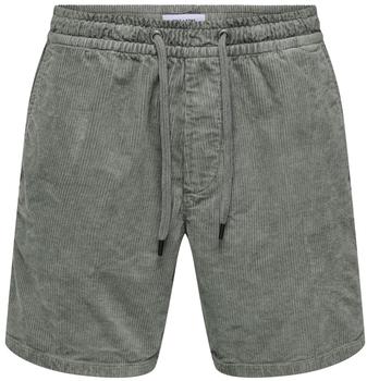 Only & Sons Shorts basaltgrau