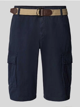 Lerros Cargoshorts Gürtel dunkelblau