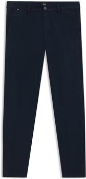 Hugo Boss Slim-Fit Hose aus elastischem Baumwoll-Twill - Style H-Kaiton1 50543312 Dunkelblau /