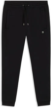 HUGO Jogginghose aus Baumwoll-Mix mit Stack-Logo - Style Dimacs 50533695 Schwarz