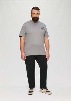 s.Oliver Regular Fit: Strukturierte Chino aus Baumwollstretch / schwarz 2161953.9999.