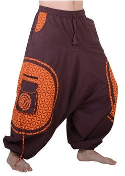 Kunst und Magie charmante Muster Goa Hippie Hose