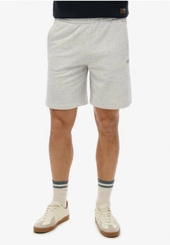 Superdry M7110427A Gestrickte Shorts Logo Essential grau