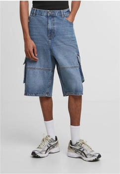Urban Classics Shorts mid deep blue washed