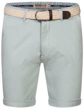 Geographical Norway Chino Shorts Sky Blue