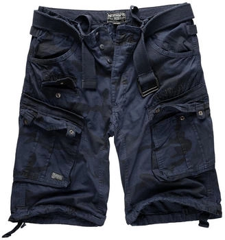 Geographical Norway Cargo Shorts UD Bandana navy camouflage