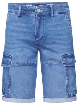 Petrol Industries Torino Cargo-Shorts denim zephyr blau