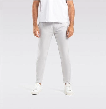 MAC Chinohose Griffin Taschen silbergrau