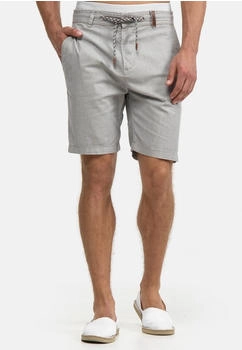 Indicode Leinenshorts Bowmanville Kordelzug