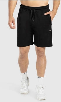 Smilodox Edin Shorts Baumwolle Regular Fit elastischer Bund Kordelzug Eingrifftaschen