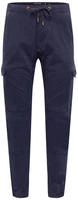Indicode Cargohose "INLevi" mit seitlichen Cargotaschen und elastischen B&uuml;ndchen