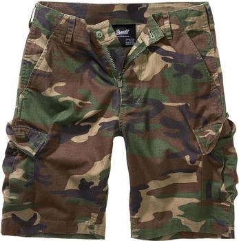 Brandit BDU Ripstop Cargo-Shorts Kinder woodland