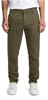 G-Star Bronson 3.0 Slim Chino Grün - Dark Olive Garment Dyed D26336-E069-C793