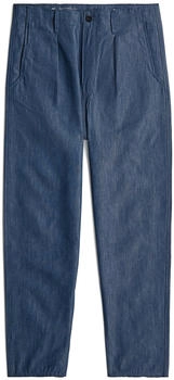 G-Star Pleated Chino Relaxed Tapered Jeans Dunkelblau - raw denim D24543-D303-001
