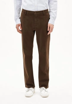 armedangels AASTER CHINO PANT - Männer Regular Fit Hose - braun / tree shade (30006964-3245)