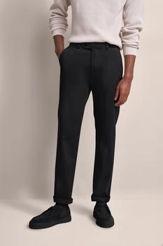 Bugatti Stoffhose schwarz