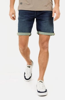 Camel Active fleXXXactive Jeansshorts Regular Fit indigo dunkel