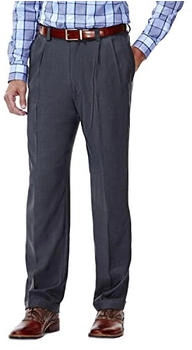 Haggar Kleiderhose Med Grey Stria