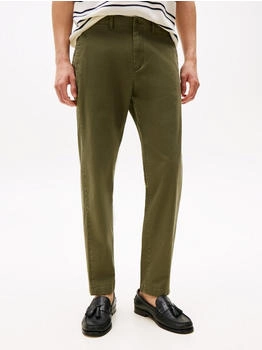 Tommy Hilfiger CORE HARLEM ESSENTIAL TWILL Chinohose dark greenery