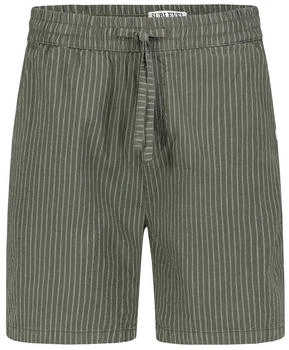 Sublevel Gestreifte Shorts Kordelzug und Taschen