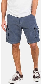 Reell Jeans City Cargo Short Baby Cord grau blau