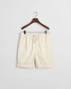 GANT Sunfaded Regular Fit Shorts Kordelzug cream