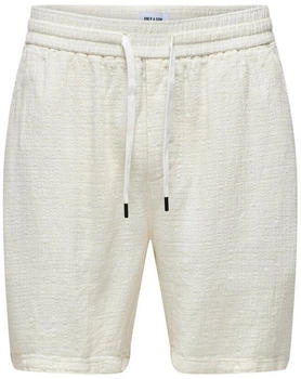 Only & Sons Loose Fit Shorts 'TEL' off-white