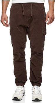 Indicode Walker-Cordhose Stretch Kordelzug