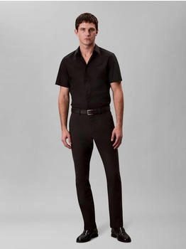 Calvin Klein Stretch-Hose slim fit schwarz