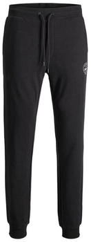 Jack & Jones Jogger Jogginghose SHARK JJSWEAT schwarz