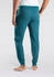 Bench Loungewear Sweathose blau petrol-meliert