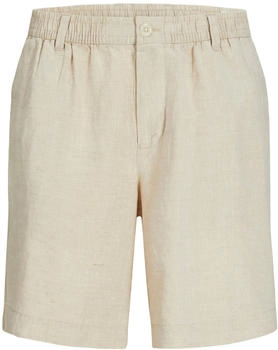 Jack & Jones JPSTBILL JJLAWRENCE Leinenshort beige