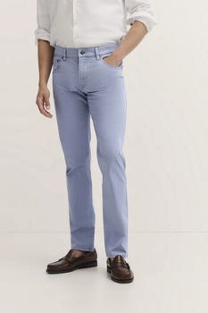 Bugatti 5-Pocket-Hose BUGATTI blau unifarben