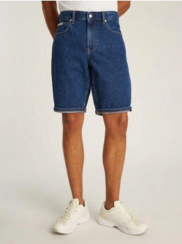 Calvin Klein Bermuda Shorts azurblau Baumwolle