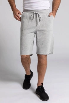 JP 1880 Sweat-Bermuda Tunnelzug grau melange