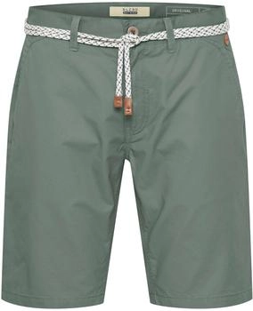 Blend Chinoshorts Gürtel balsam green