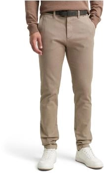 Tom Tailor Shorts beige braun Zickzackstruktur