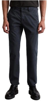 Marc O'Polo Stig shaped Chinohose blau dunkel navy