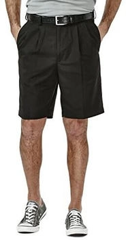 Haggar Coole Falten Vorne Lässige Shorts schwarz