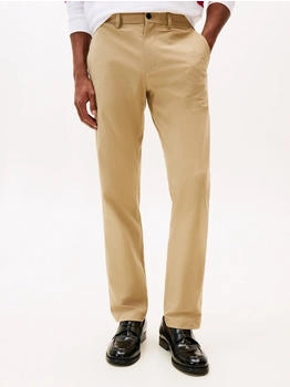 Tommy Hilfiger Denton Straight Leg Chino atmungsaktiv camel