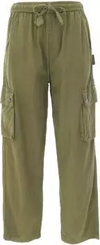 Guru-Shop Goa Hose olivgrün