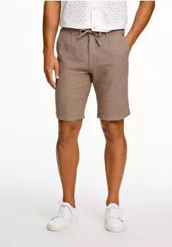 Lindbergh Leinenshorts 'Lindbergh' graumeliert 66314948