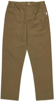 Element Hose Regular Comfort Chino Twill grün