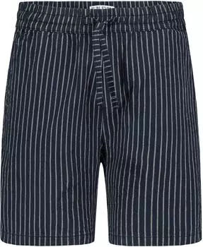 Sublevel Shorts Streifen Kordelzug Gesäßtasche