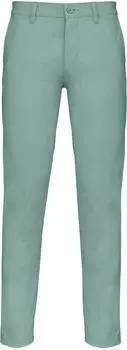 Kariban Funktionshose Chino-Herrenhose sage