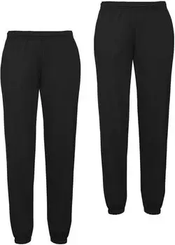 Fruit of the Loom Jogginghose 2-tlg Baumwoll-Mix
