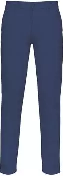 Kariban Funktionshose Chino-Herrenhose deep blue